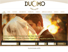 Tablet Screenshot of hotelduomo.com.br